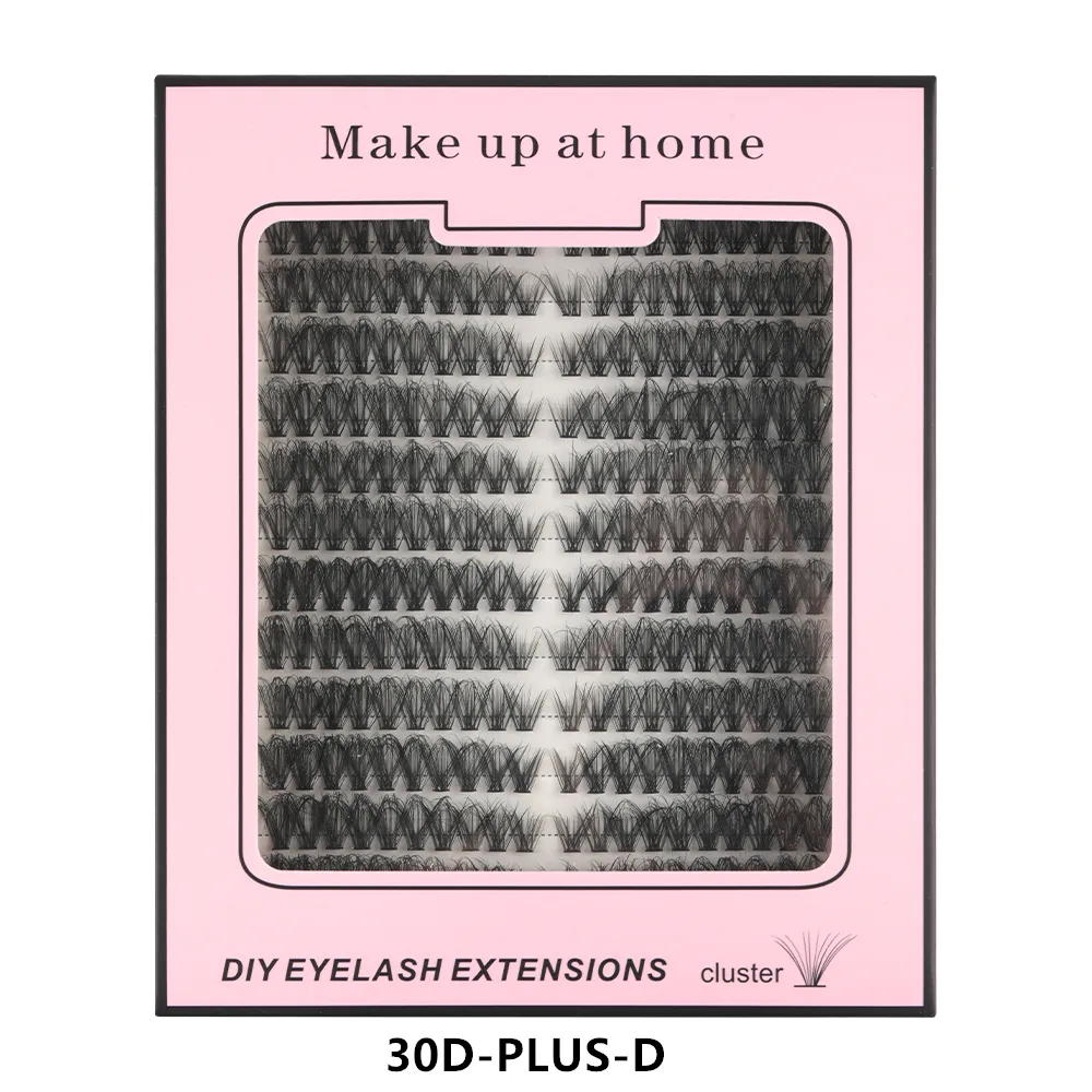 DIY Lash Clusters, 30D-100D C/D Curl