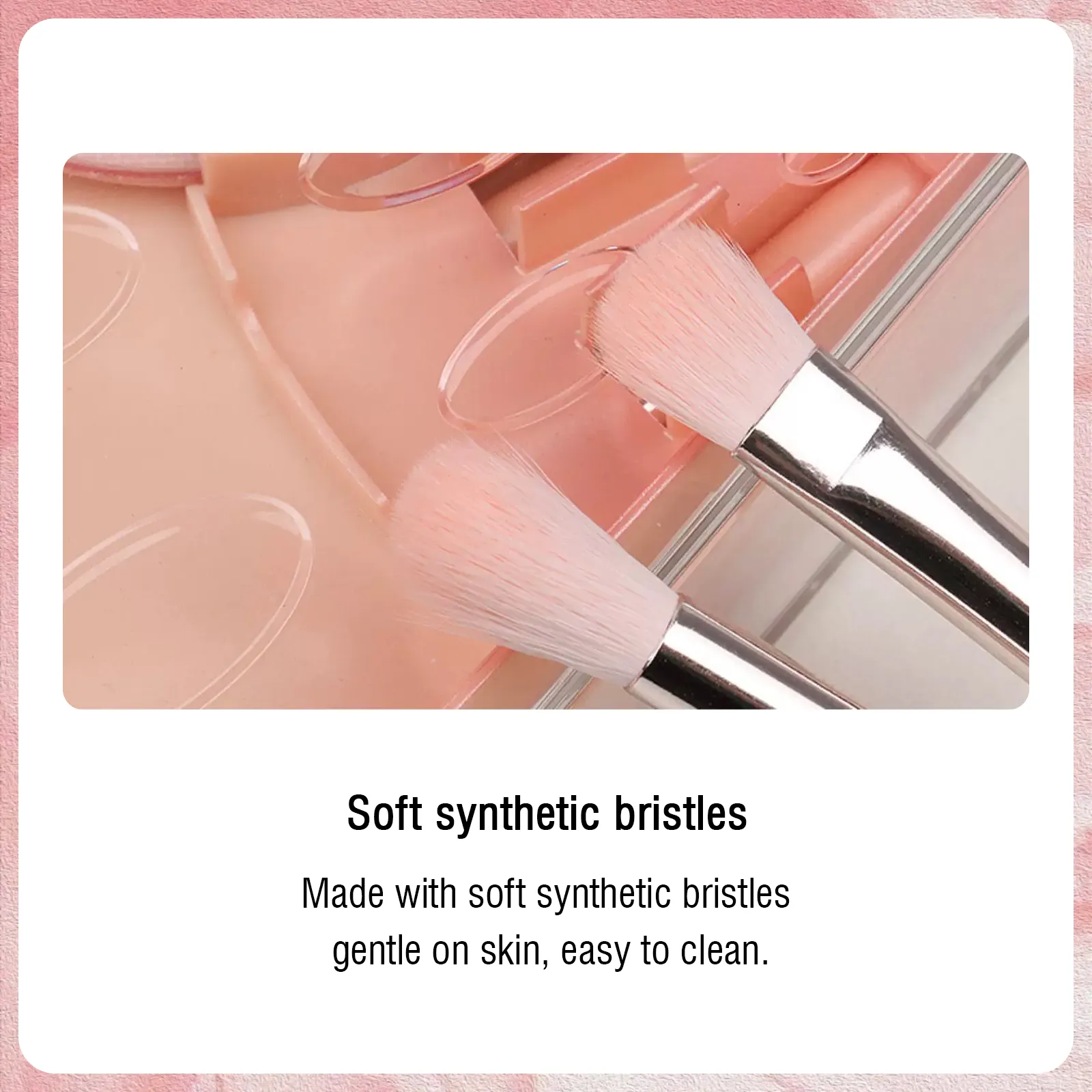 Portable 10-in-1 Makeup Brush Set