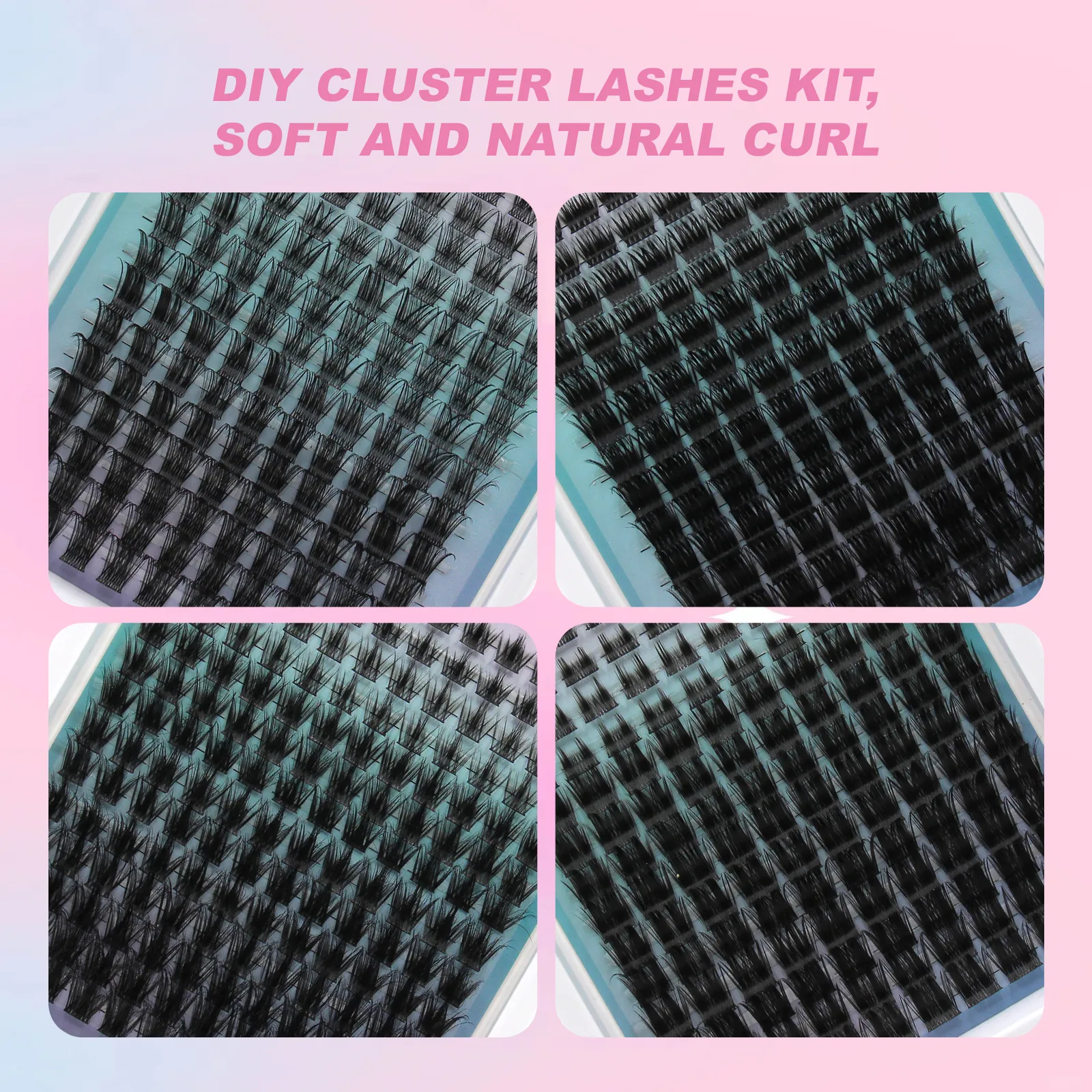 false lash clusters