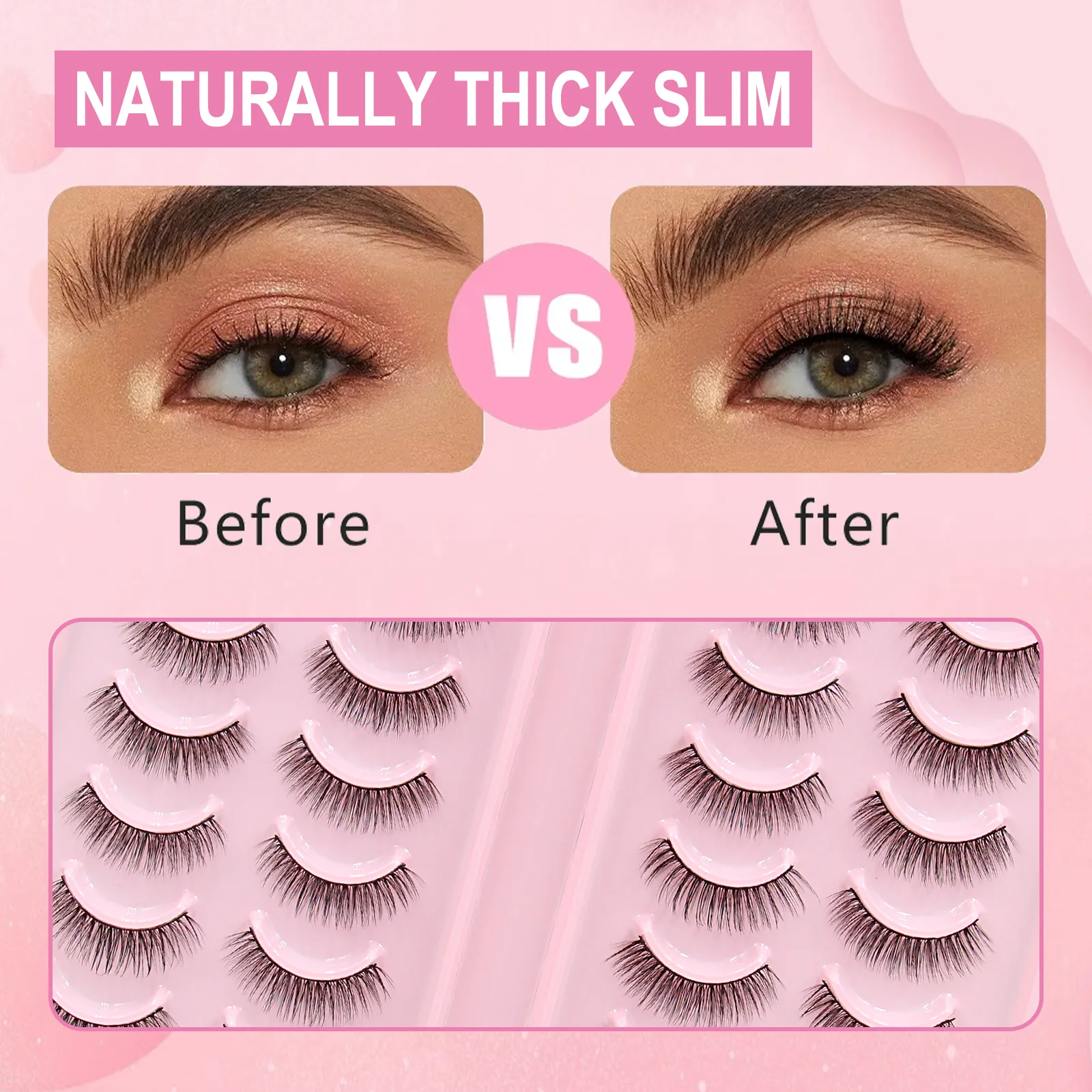 Read More About cat eye fake lashes