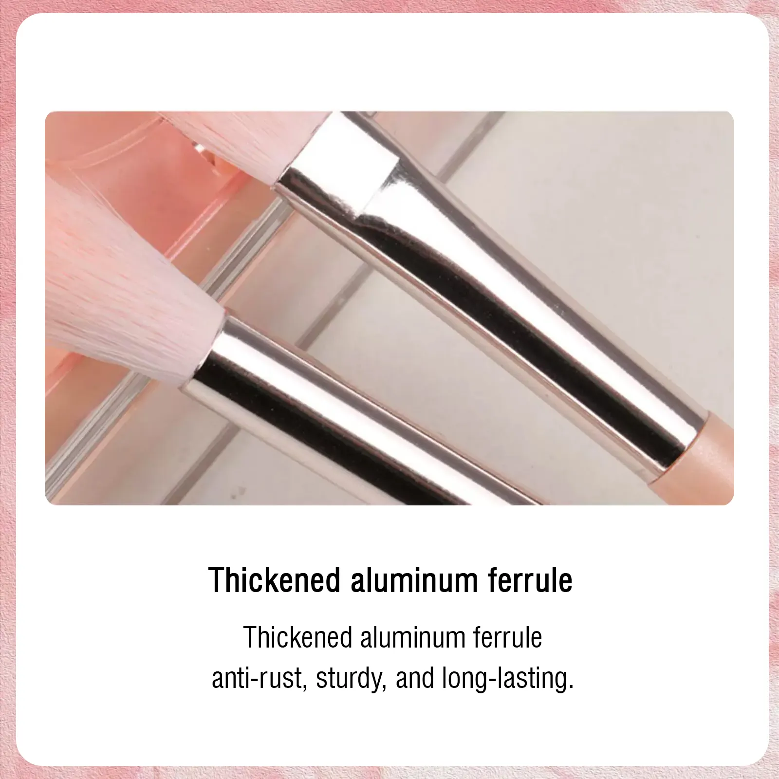Portable 10-in-1 Makeup Brush Set