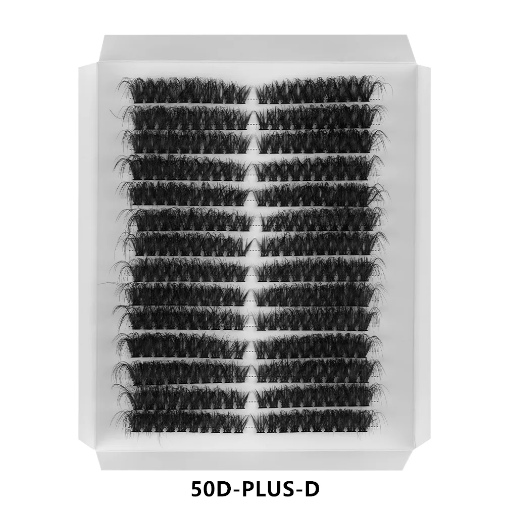 DIY Lash Clusters, 30D-100D C/D Curl