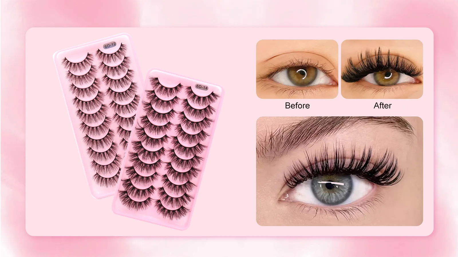 bottom false lashes