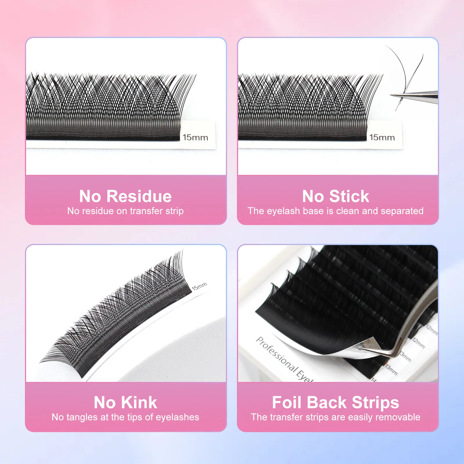 single lash extensions