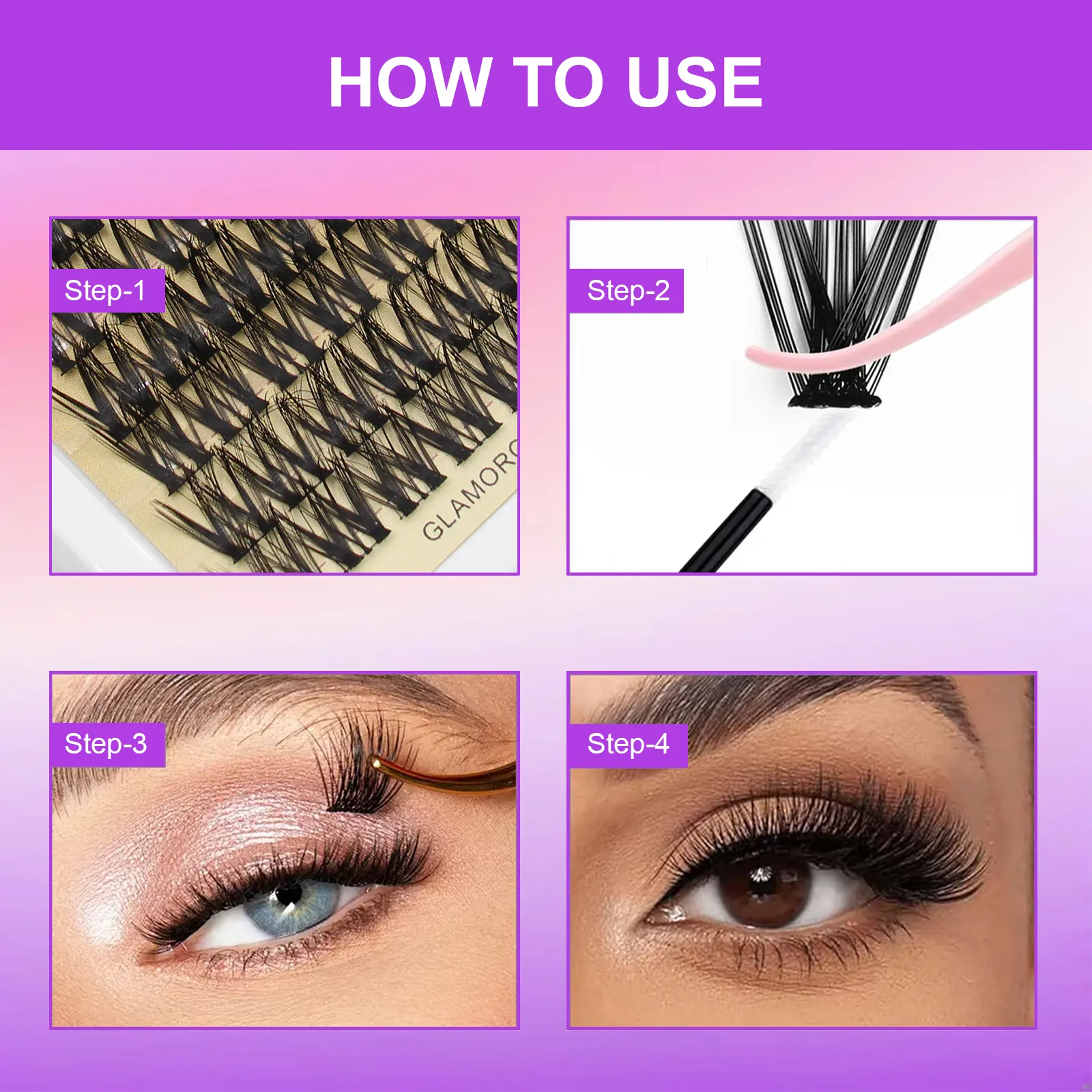 diy lash extensions