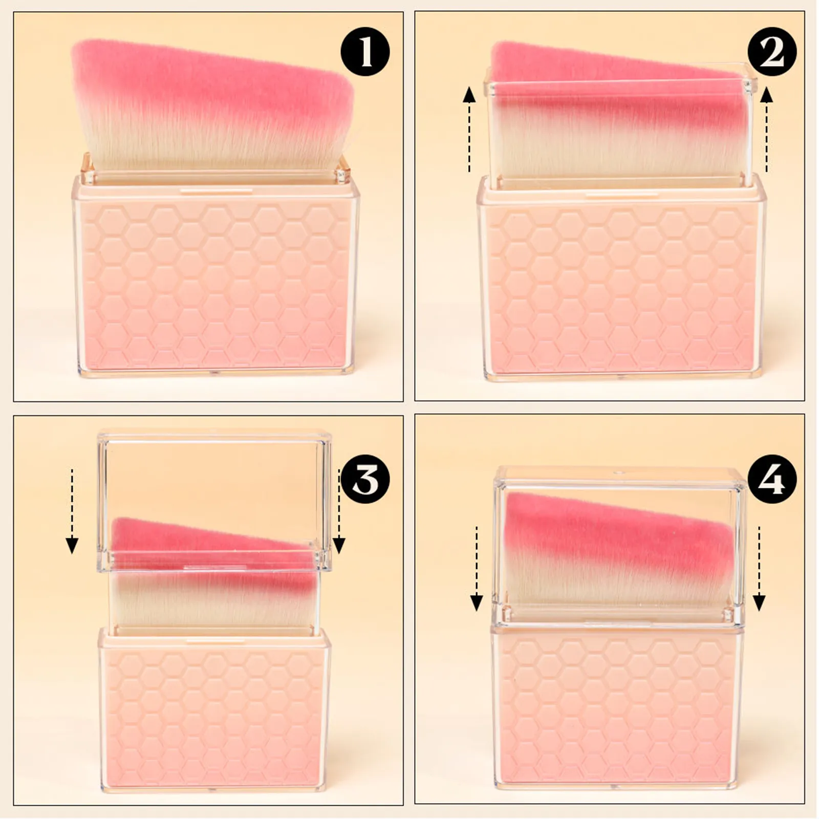 Telescopic Foundation Brush