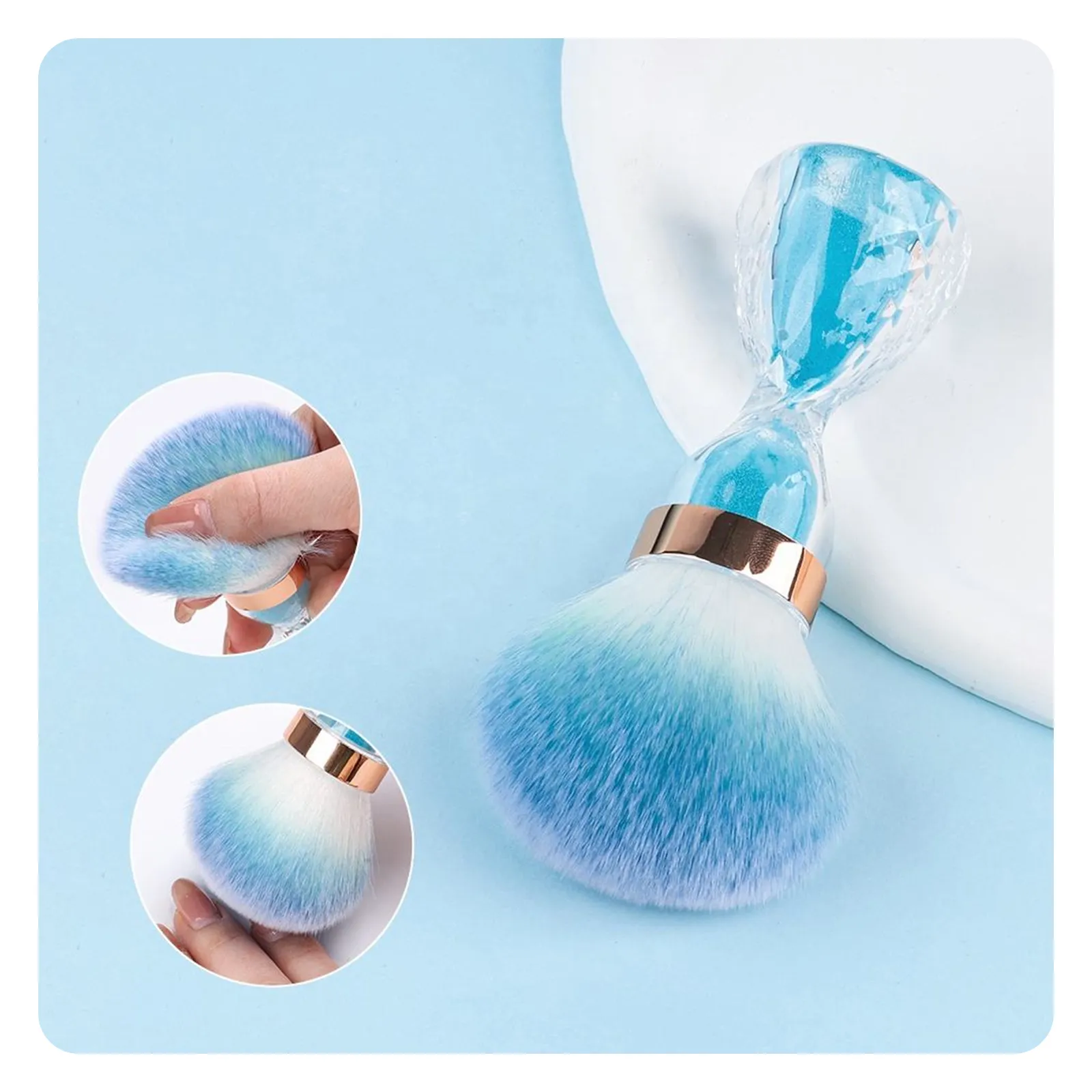 Sand Filter Slim Waist Powder Brush