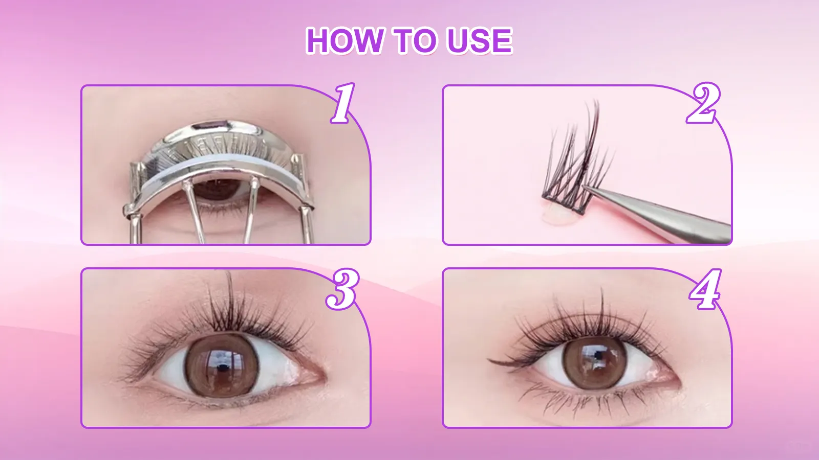 Read More About wispy cluster lashes