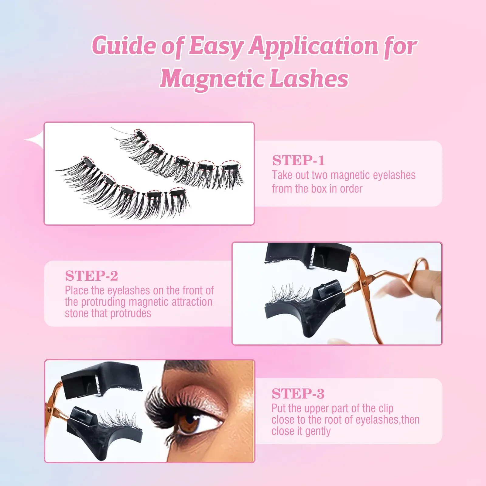 magnetic eyelashes kit