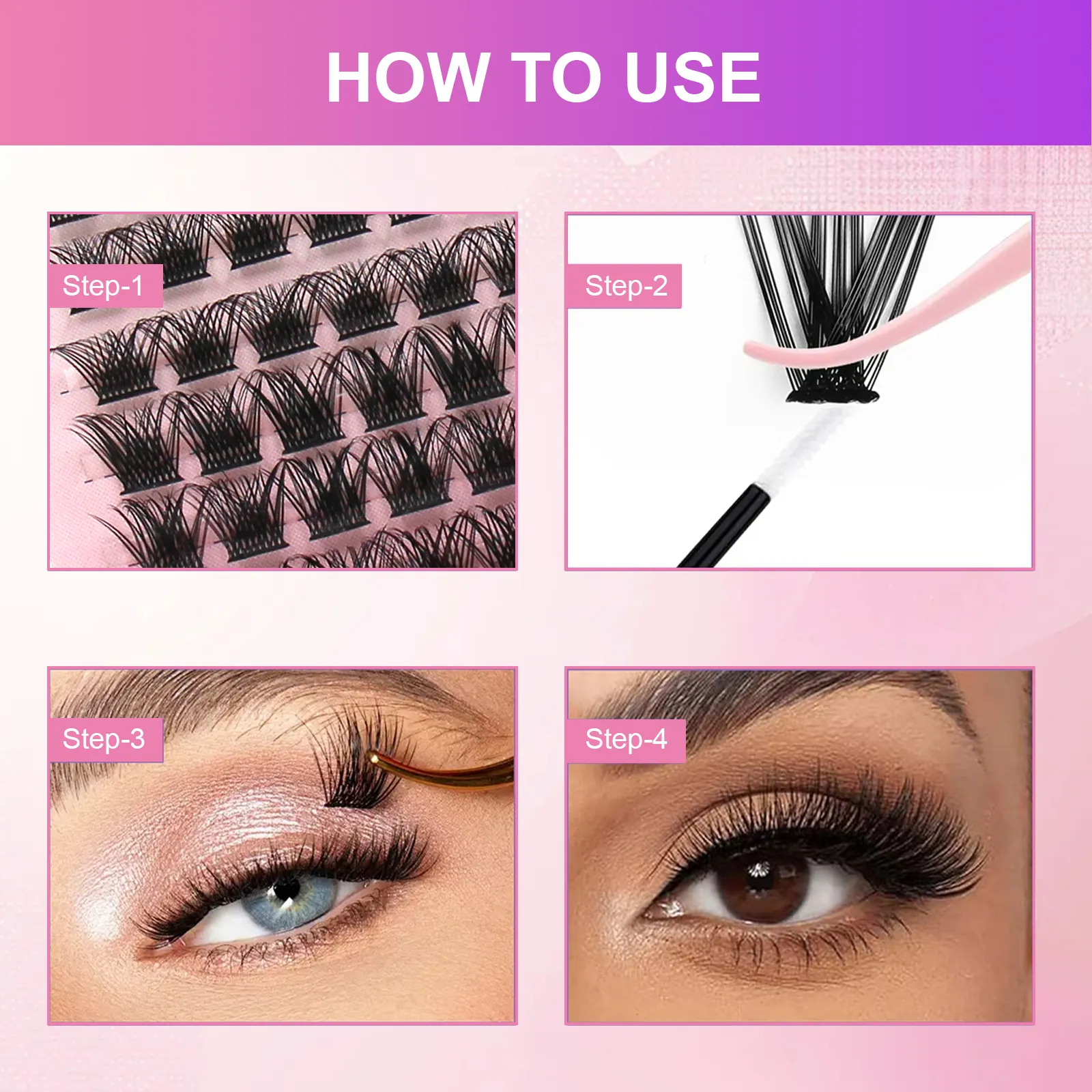 diy lash extensions