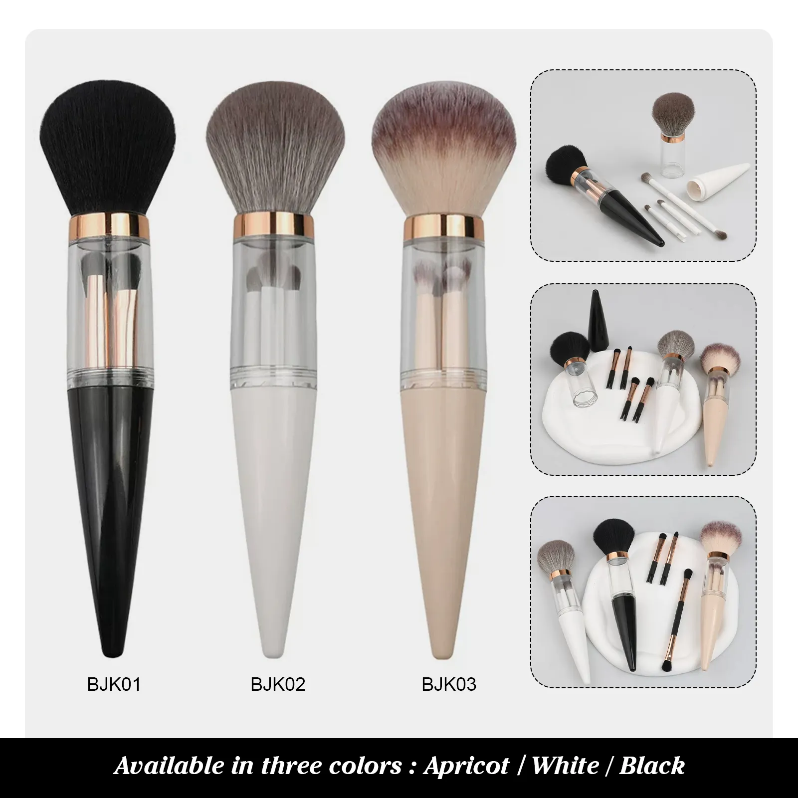 5-in-1 Portable Brush Set