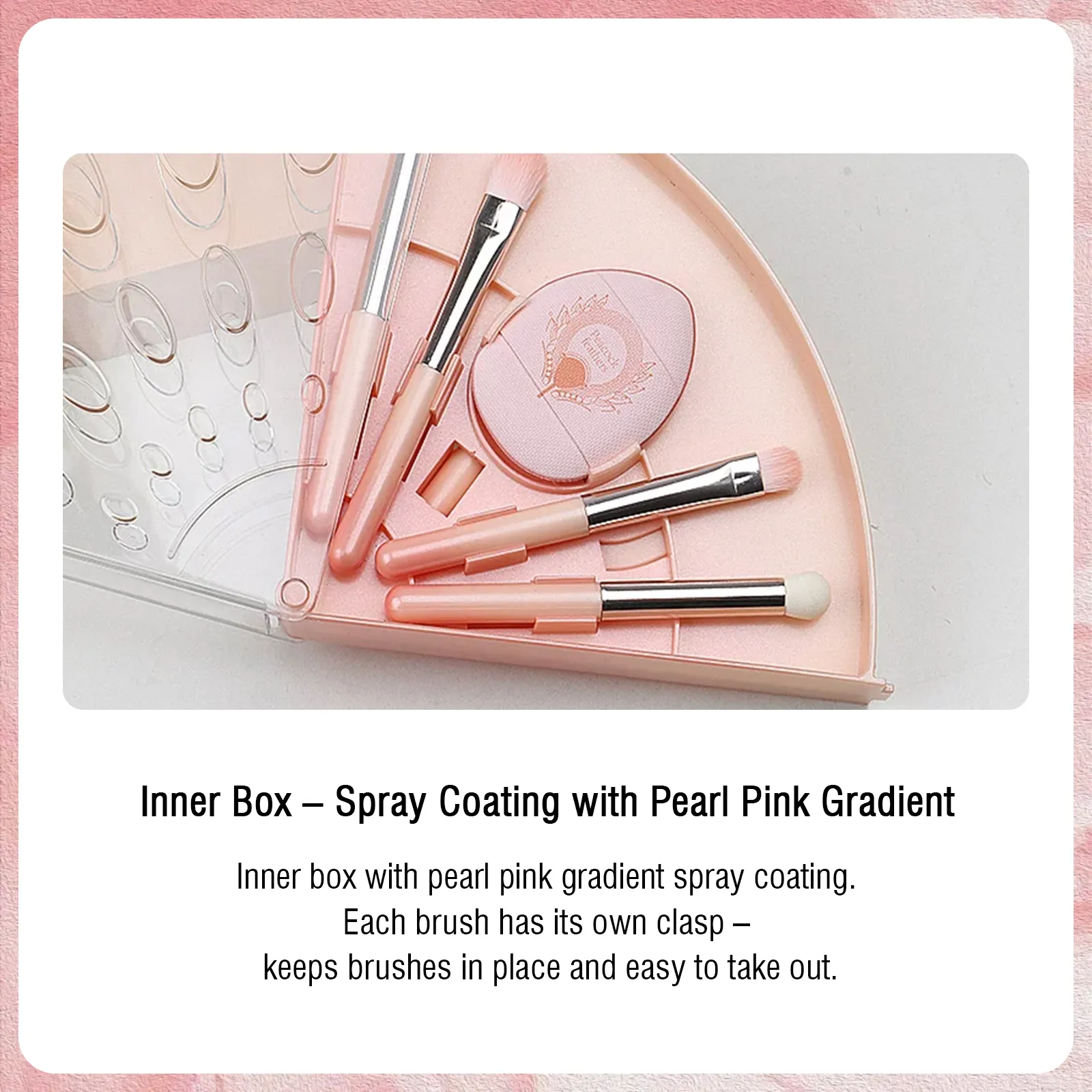 Portable 10-in-1 Makeup Brush Set