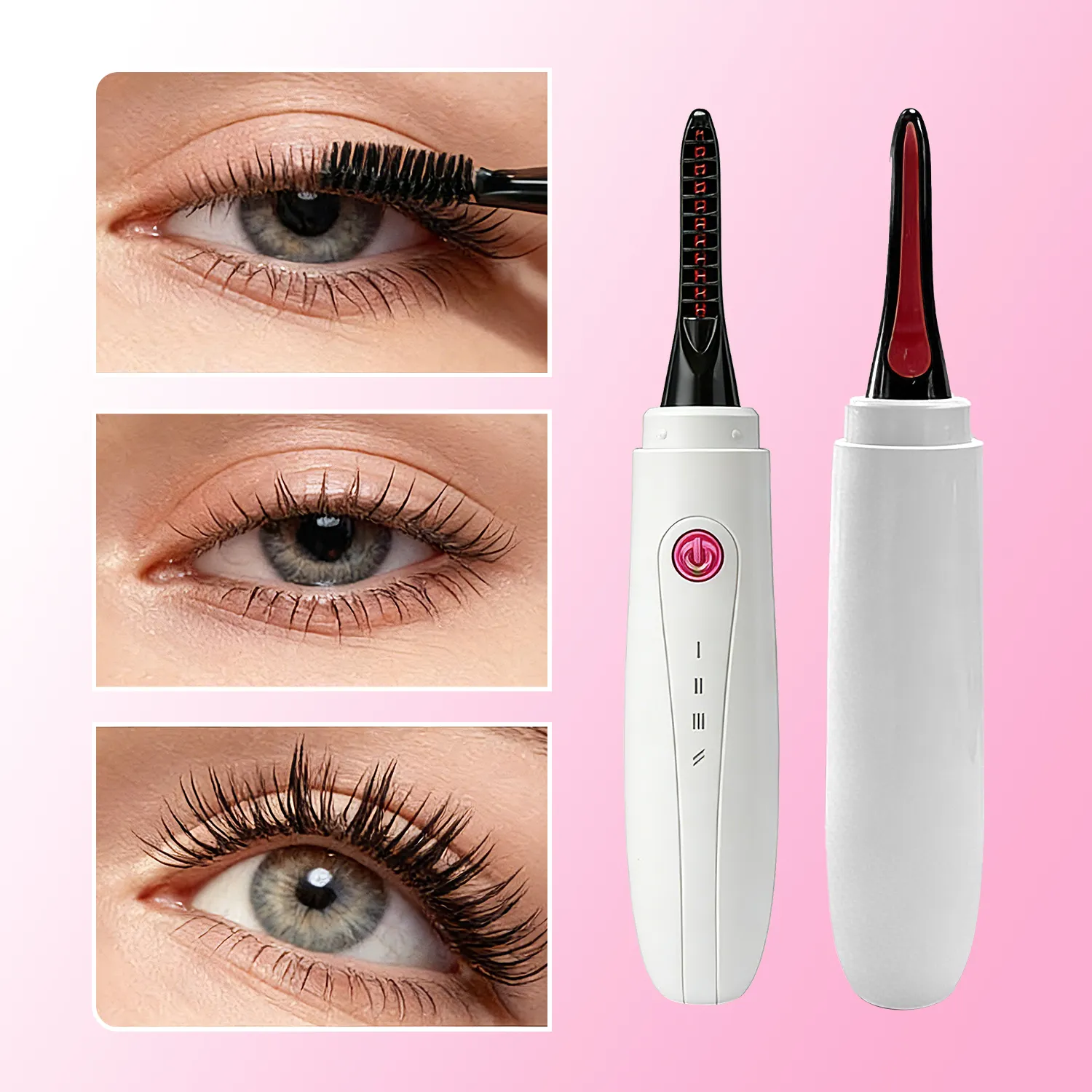 Electric Eyelash Curler – Instant Heat, Long-Lasting Curl