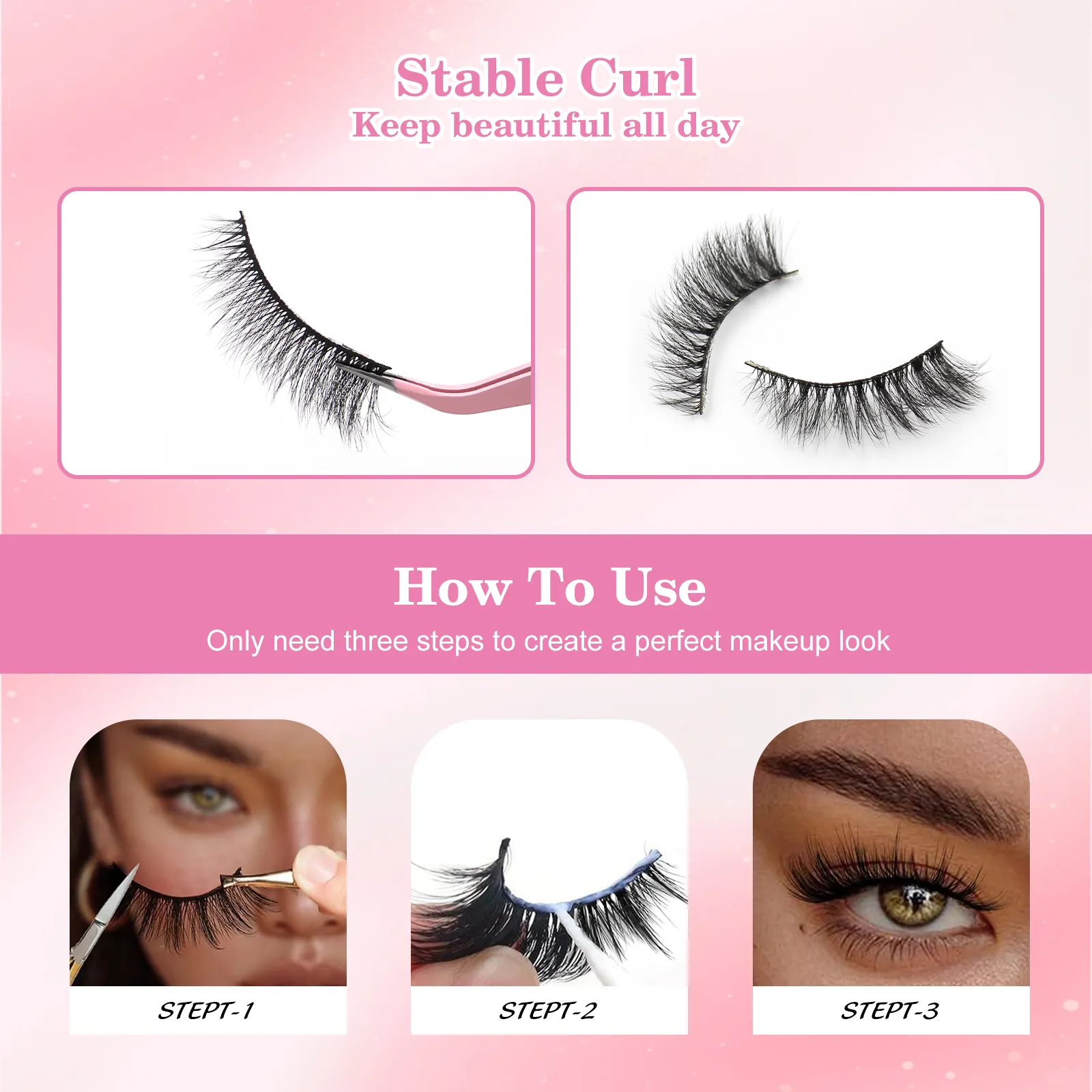 faux mink eyelashes