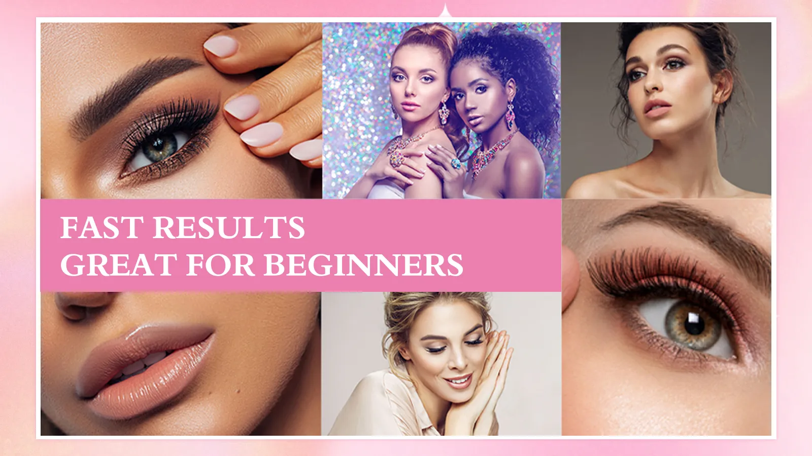 natural eyelash clusters