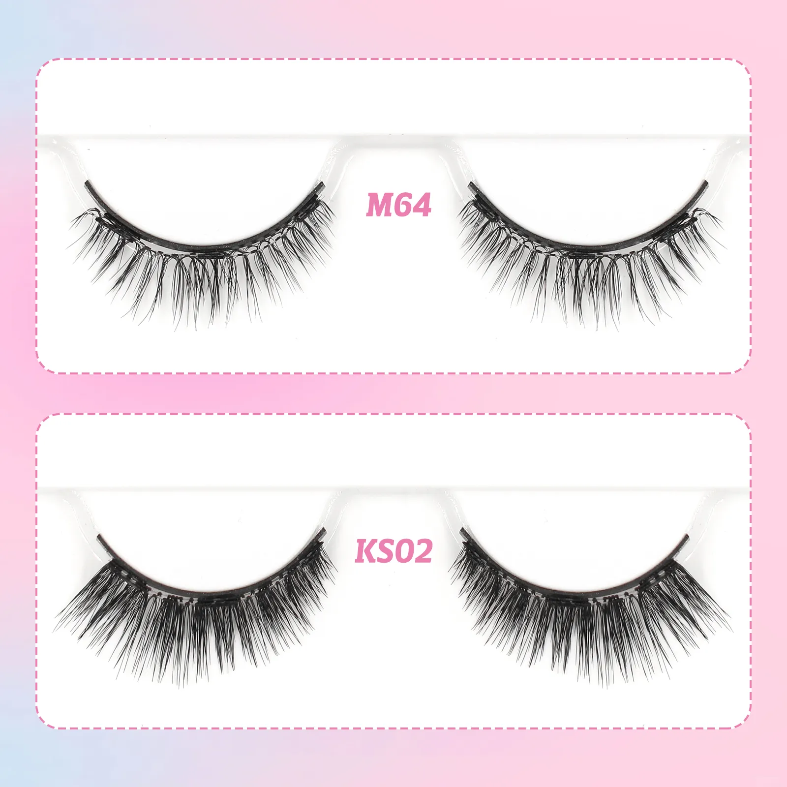 magnetic eyelashes with applicator