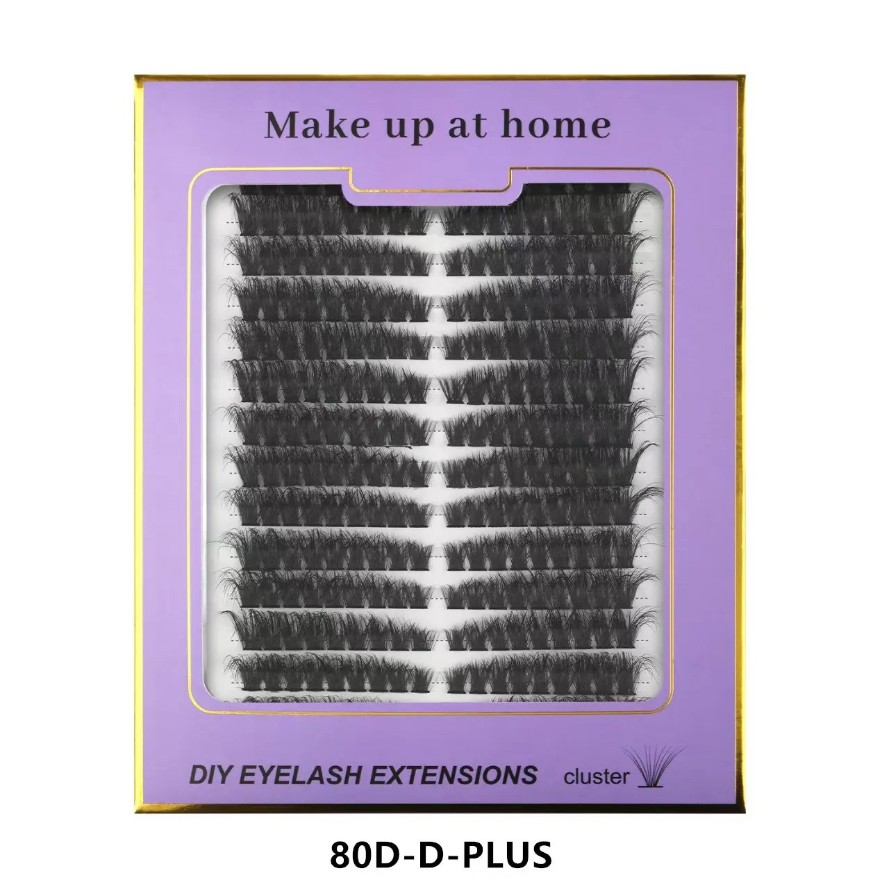 DIY Lash Clusters, 30D-100D C/D Curl