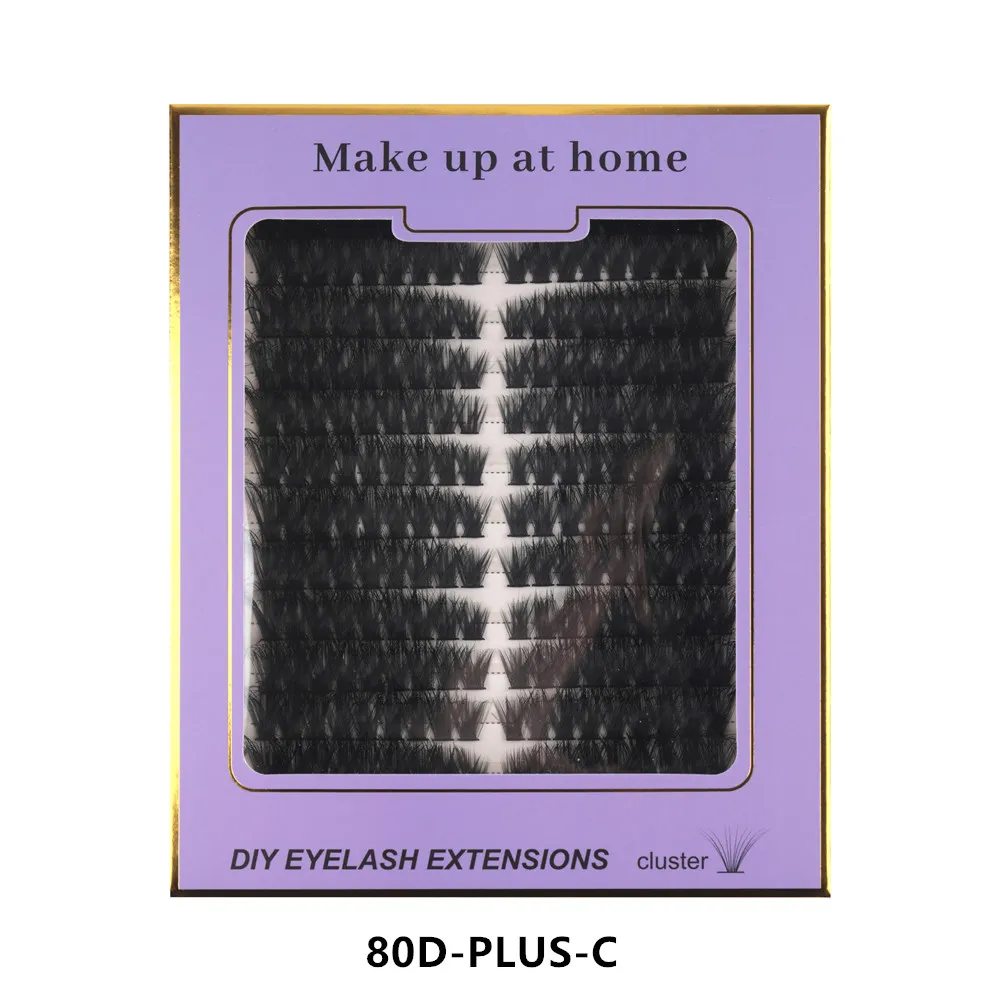 DIY Lash Clusters, 30D-100D C/D Curl