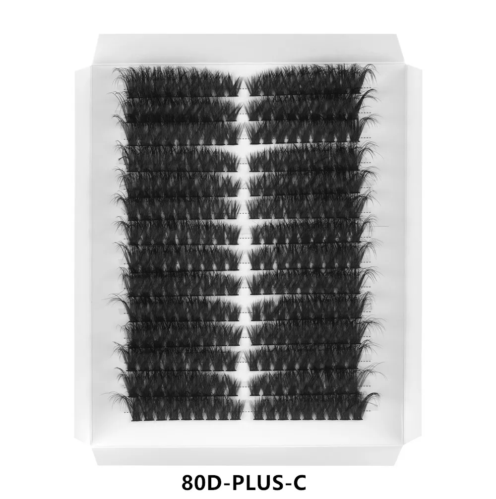 DIY Lash Clusters, 30D-100D C/D Curl