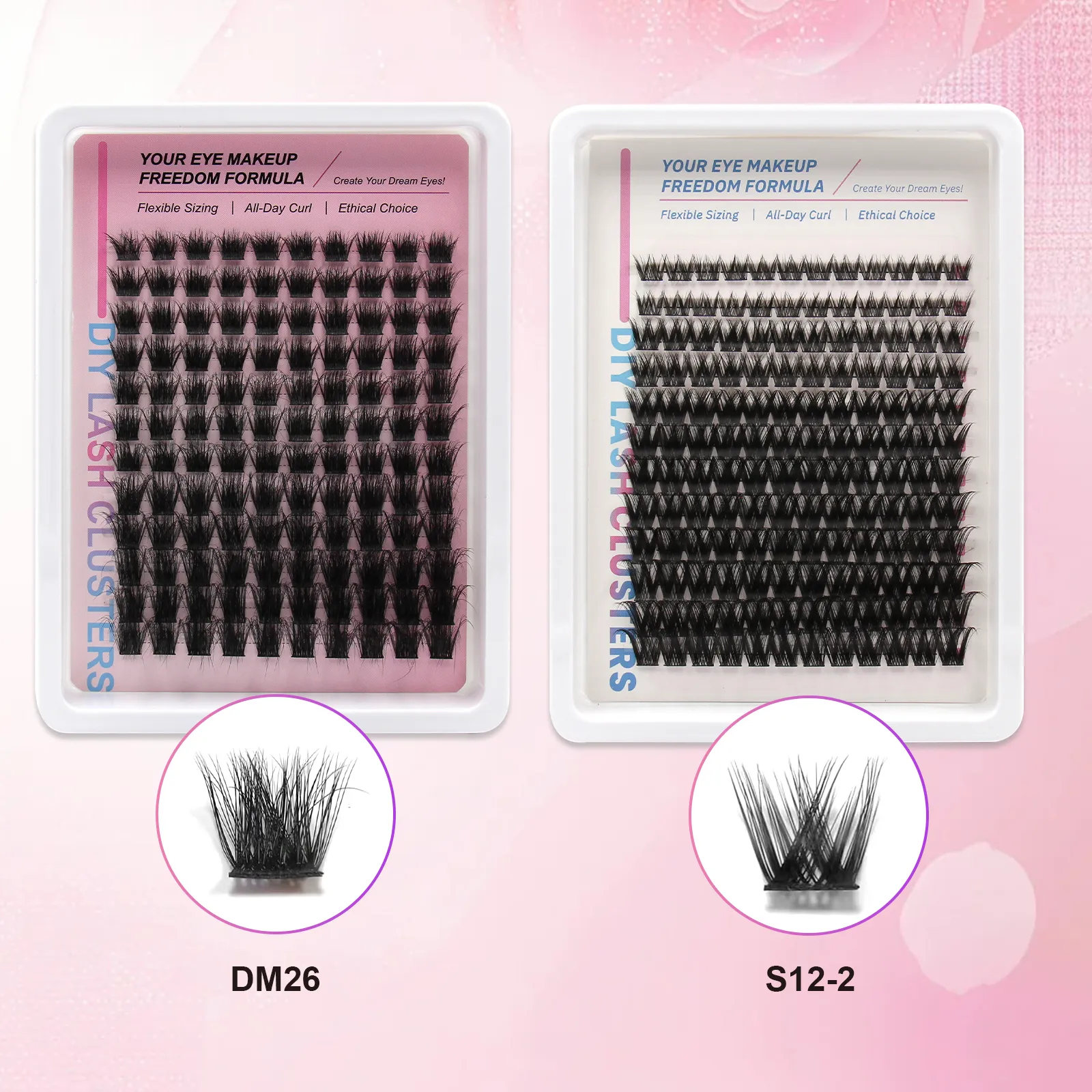 individual cluster lashes