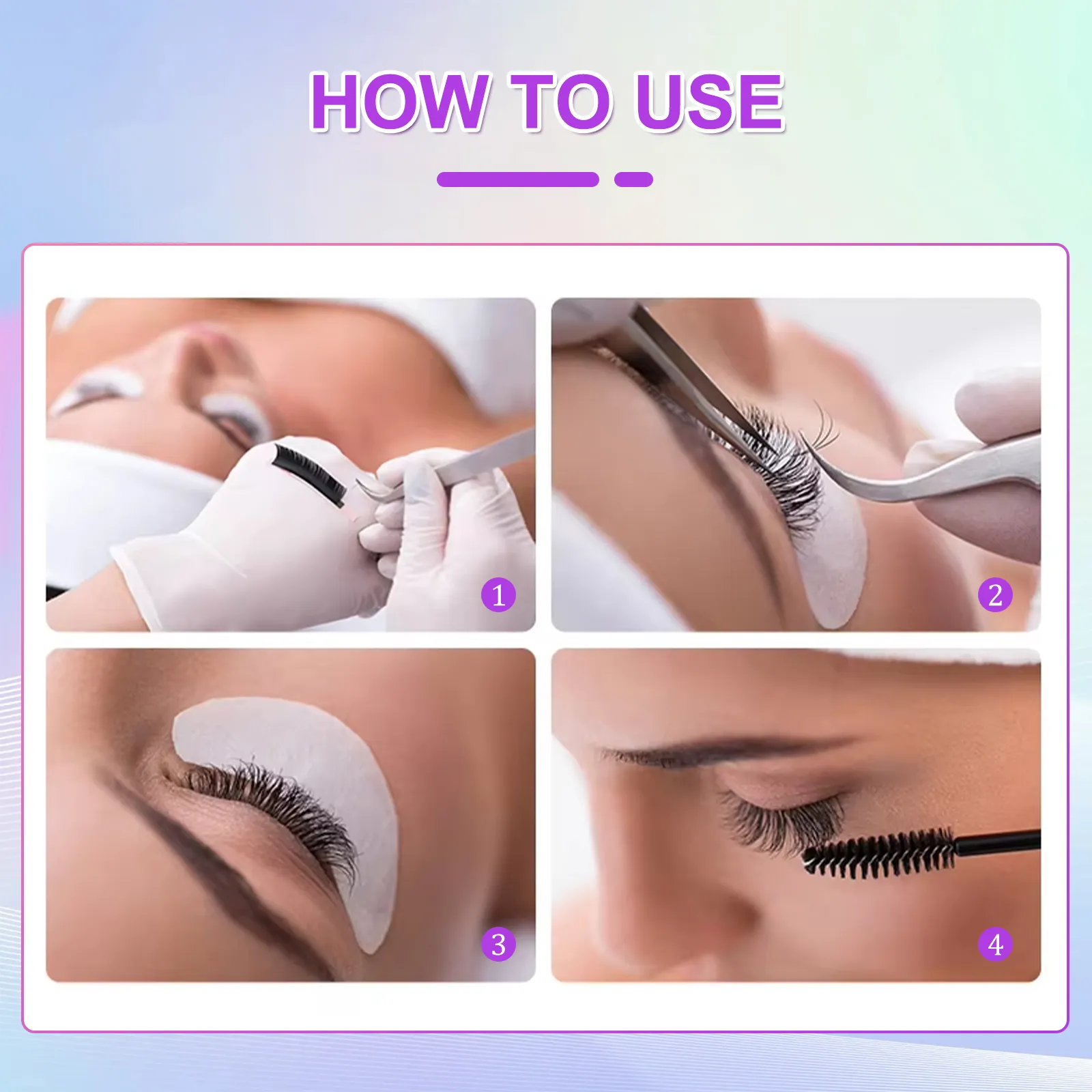 lash extension curl types