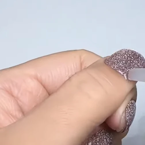 This Video Shows How To Use Press On Nail Glue