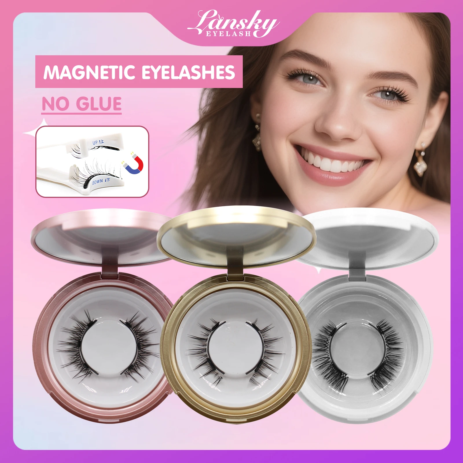 Magnetic eyelashes