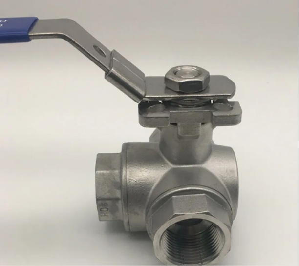 The art within a Houde 3 way ball valve