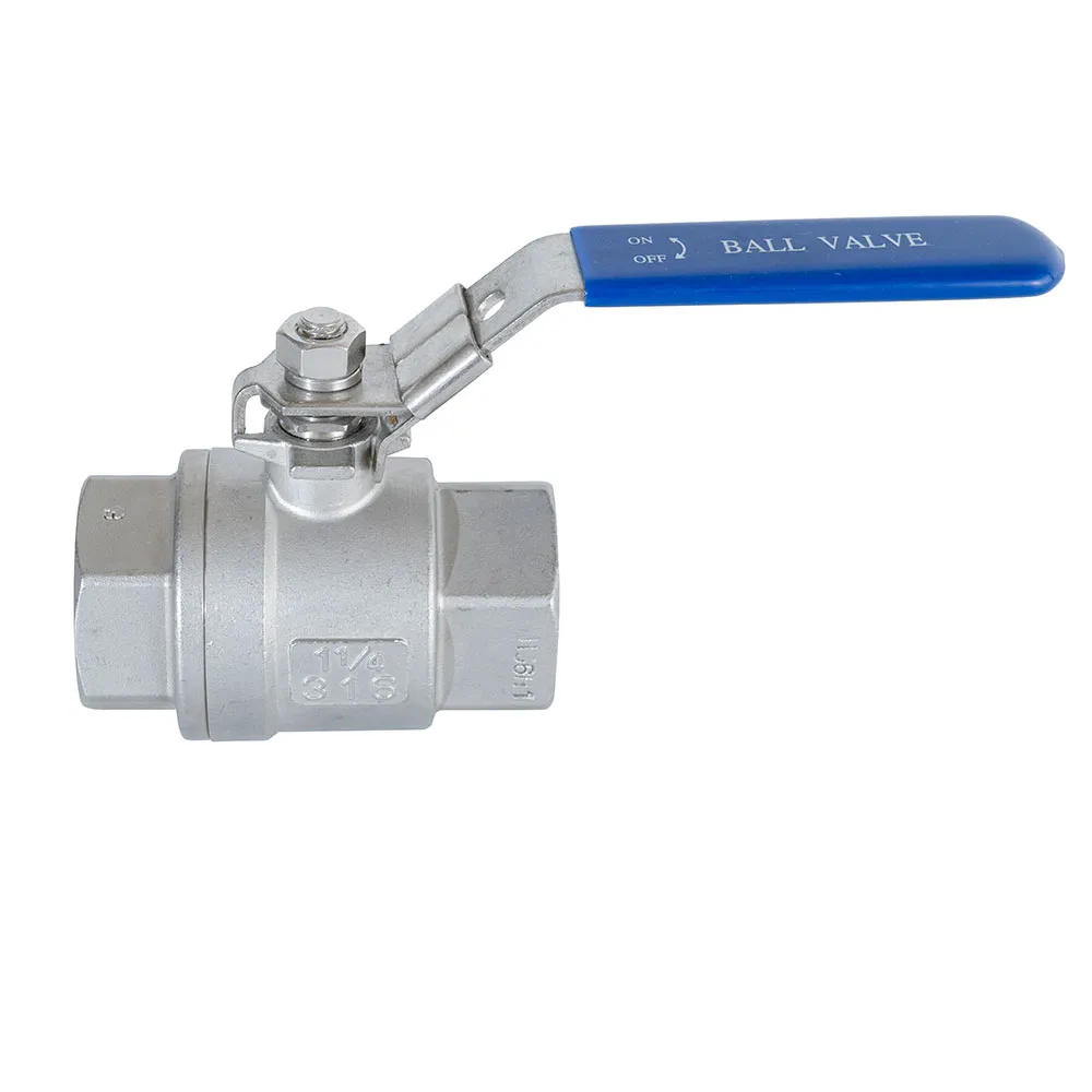 High-Performance 2 Pc Ball Valve - Full Port & Easy Maintenance