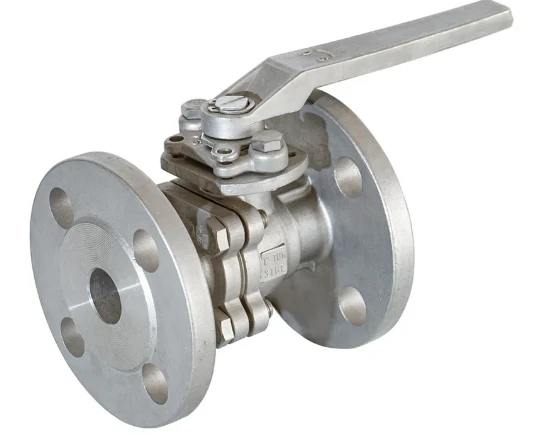 Stainless Steel Flanged Ball Valve For Food Industry Stainless Steel Flanged Ball Valve For Food Industry