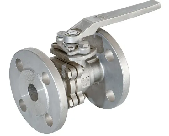 Stainless Steel Flanged Ball Valve For Food Industry