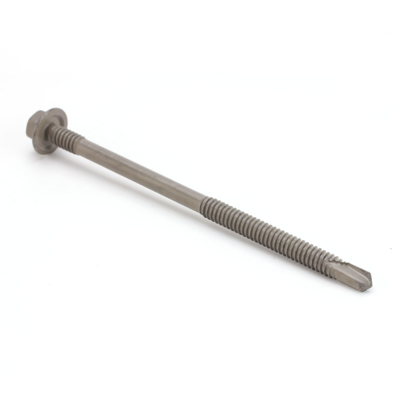 Painted Stainless Steel Screws and Roofing Fasteners for Modern Construction