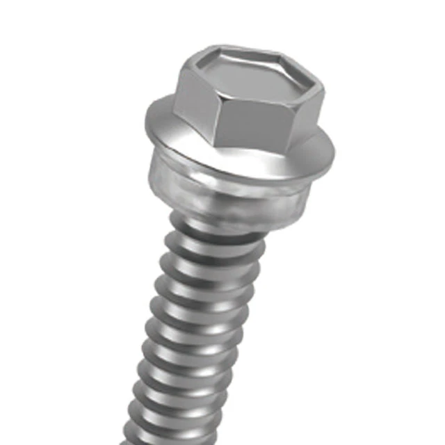 Stainless steel screws last decades reliably