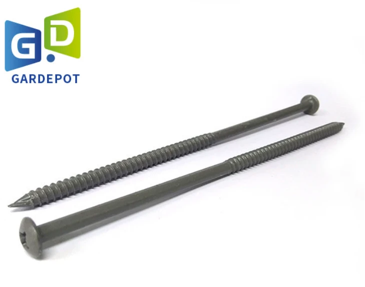 Roofing fastener resists corrosion well