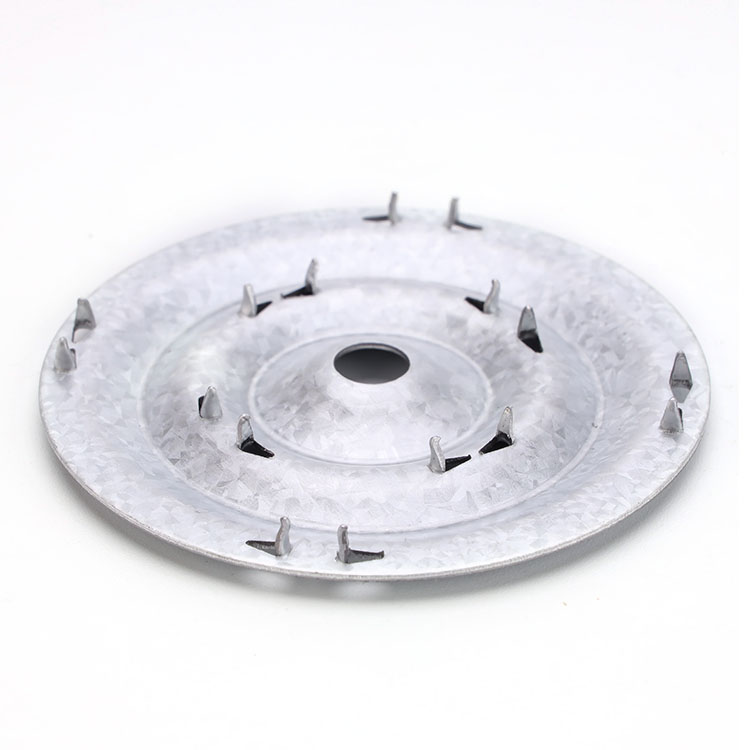 3 Round Insulation Plates | Heavy-Duty, Rust-Resistant