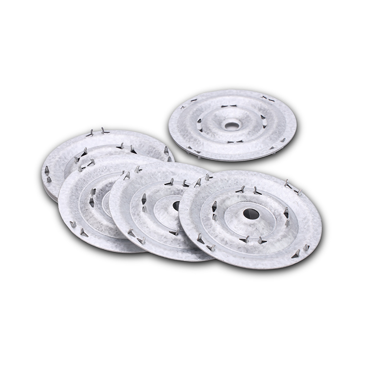 3 Round Insulation Plates | Heavy-Duty, Rust-Resistant