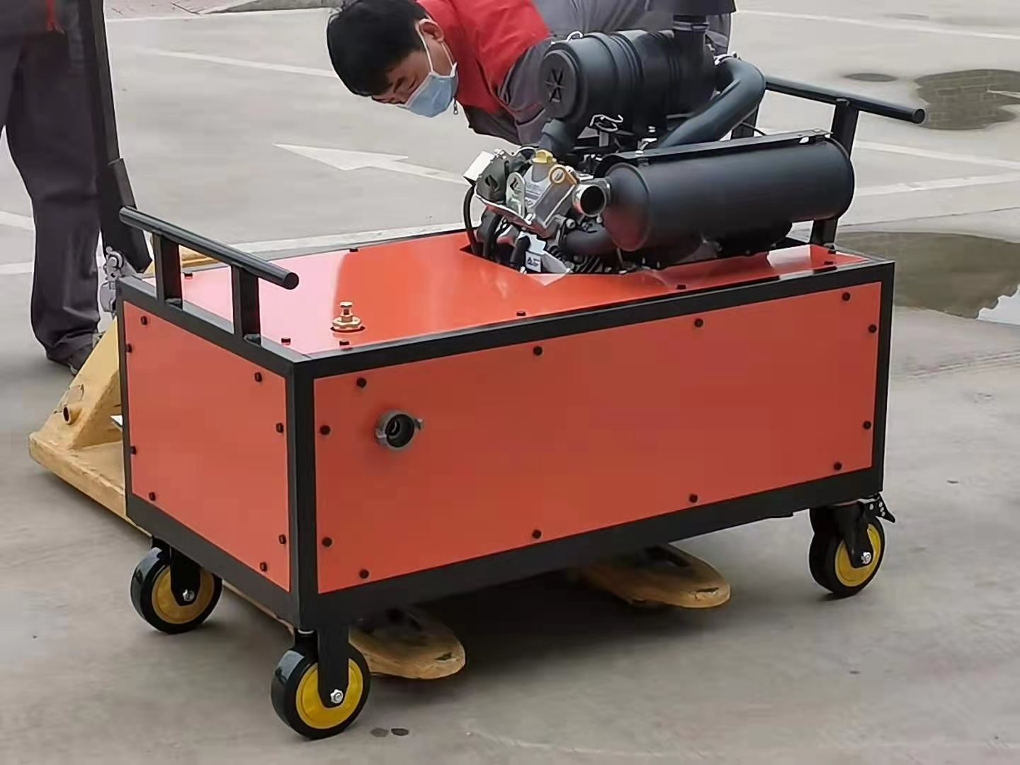 Ultra Long Distance Water Supply Forestry Fire Pump - Powerful & Reliable