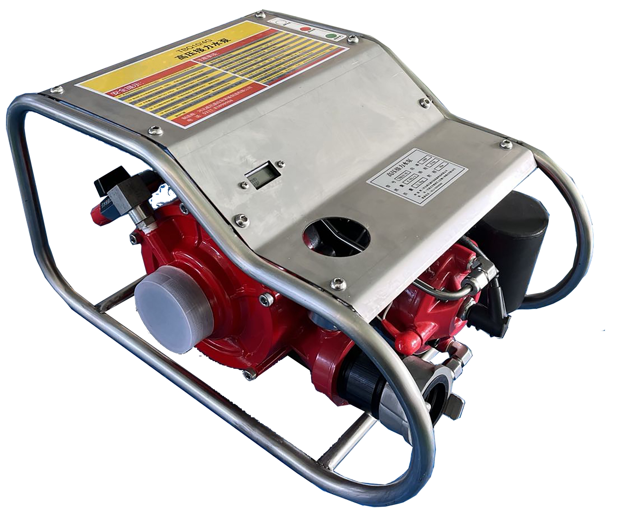 Light duty high pressure forestry portable fire water pump