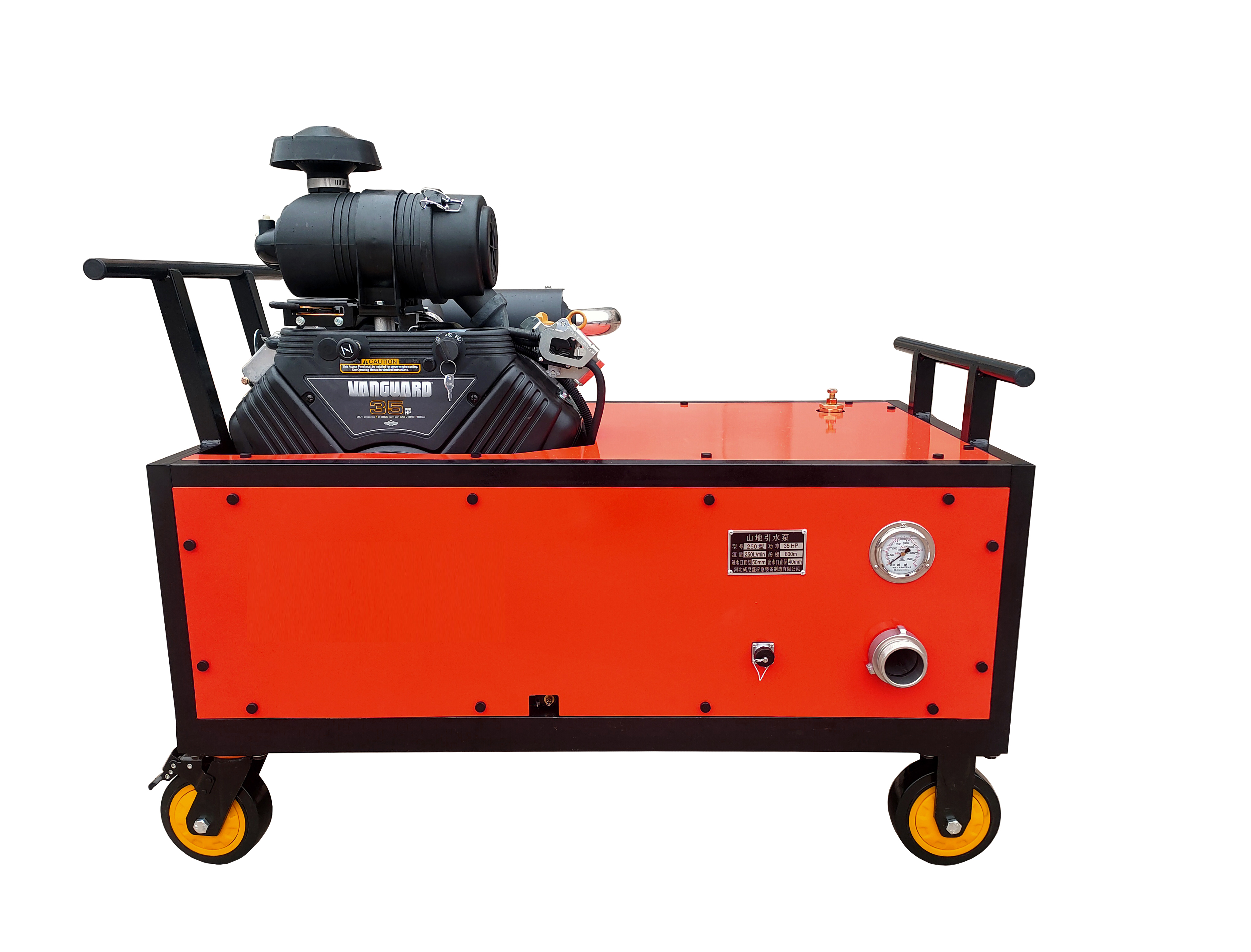 Ultra Long Distance Water Supply Forestry Fire Pump - Powerful & Reliable