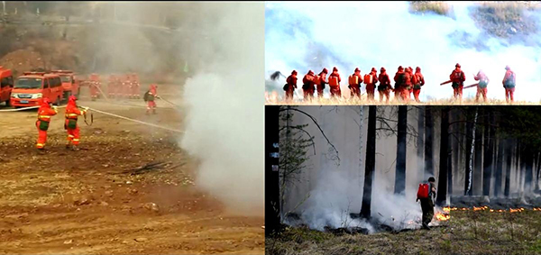 The Chinese rescue team went abroad and played its part in the international rescue