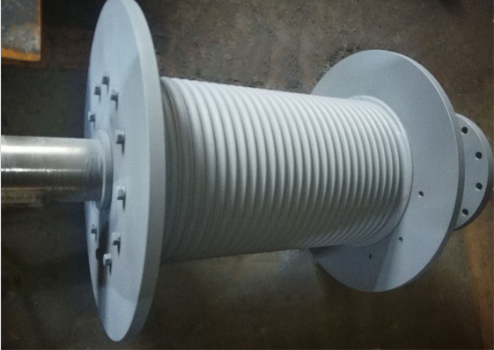 Customized Single Drum Hoist Winches with Bearings