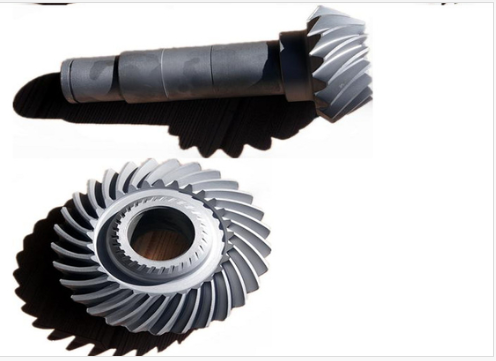 Oxygen-Free Carburized Bevel Gears for Machinery