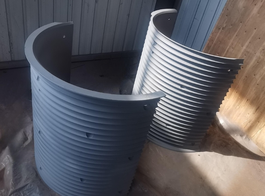 Grooved Drum Skin Drum Winch Cover Grooved Sleeves For Smooth Drum