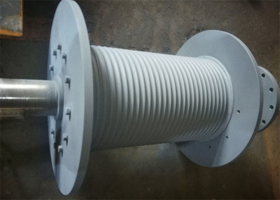 Single Drum Hoist Winch Small Single Drum Winch Waterfall Winch With Bearing Customized