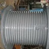 Special Rope Groove Drum With Flange , Acid And Alkali Resistance