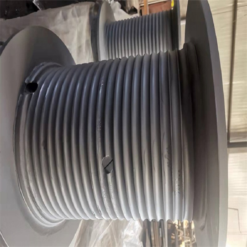 Customized Non-Standard Wire Rope Multi-Layer Winding Lebus Grooved Winch Drum