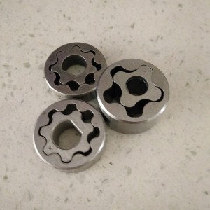 Metal sintering sintered rotor, rotor oil pump, gerotor pump