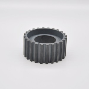 Water pump powder metallurgy gear wheel
