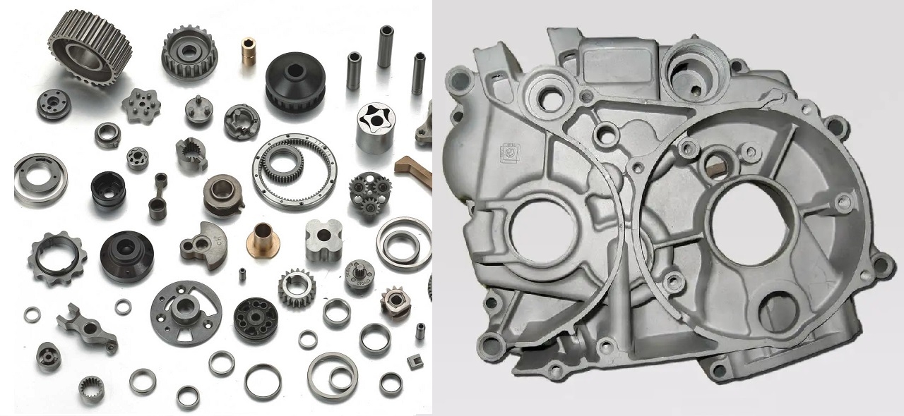Comparison of powder metallurgy and die casting process
