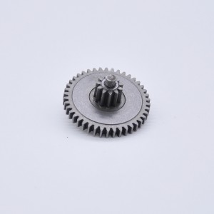 OEM powder metallurgy sintered double gear for power tool/gearbox/motor